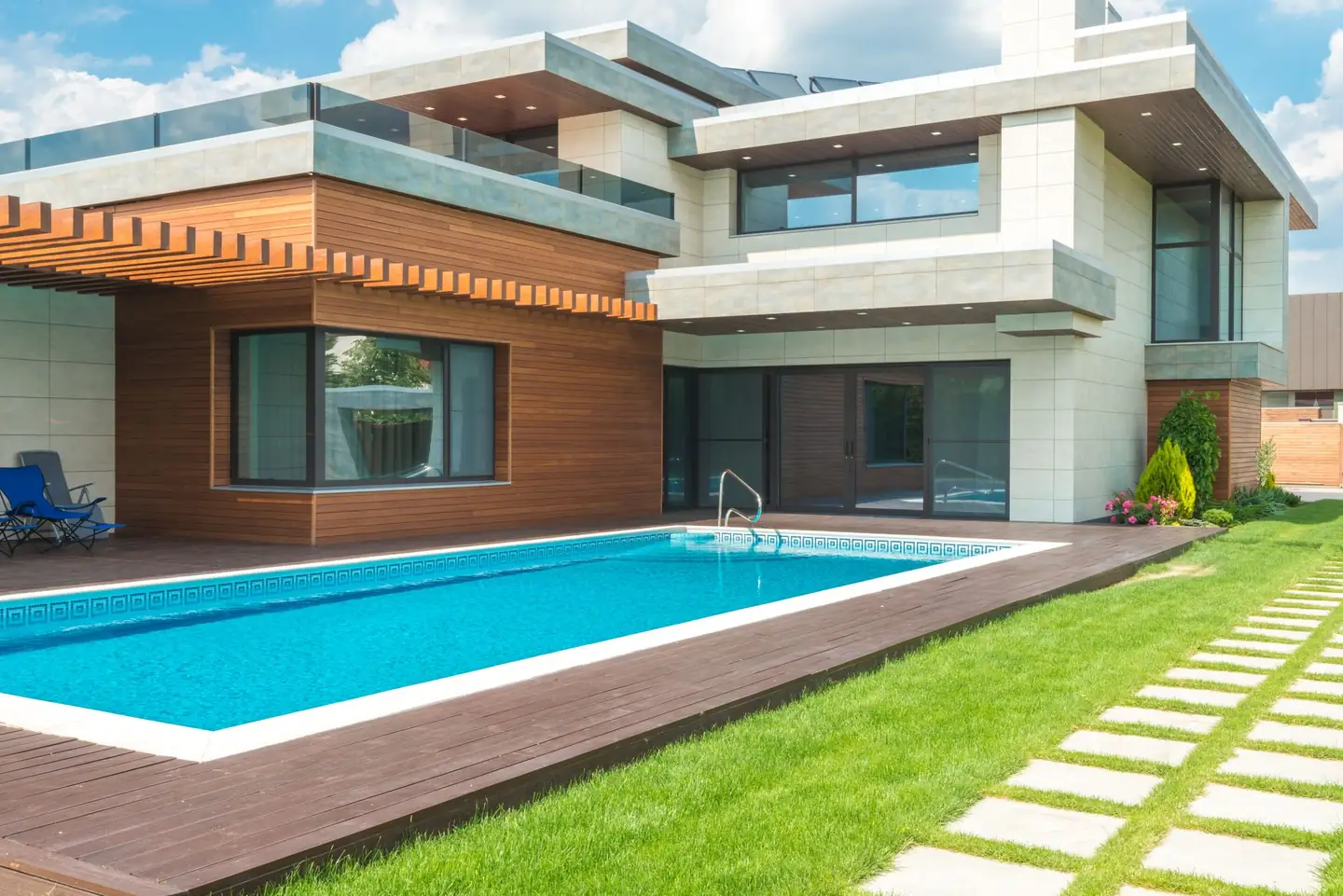 Swimming pool built in Blairmount, NSW